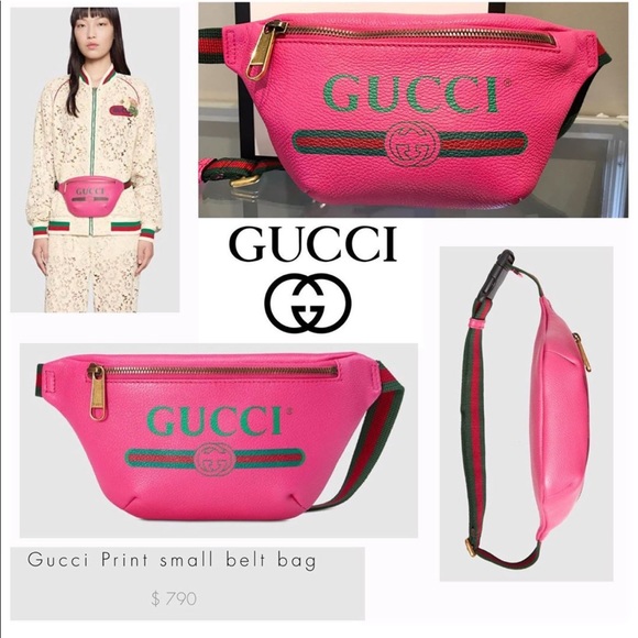 gucci pink fanny pack